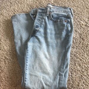 Wedgie Straight Levi